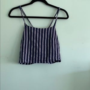 Cute striped crop top from pac sun